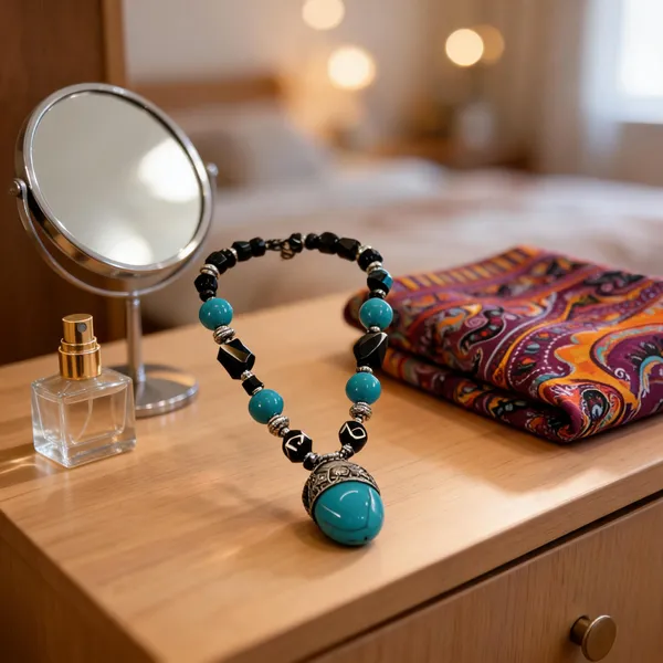 Multicolour_Resin_Wood_Beaded_Statement_Necklace_For_Women