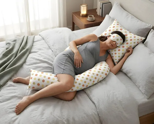 J_Shape_Pregnancy_Pillow