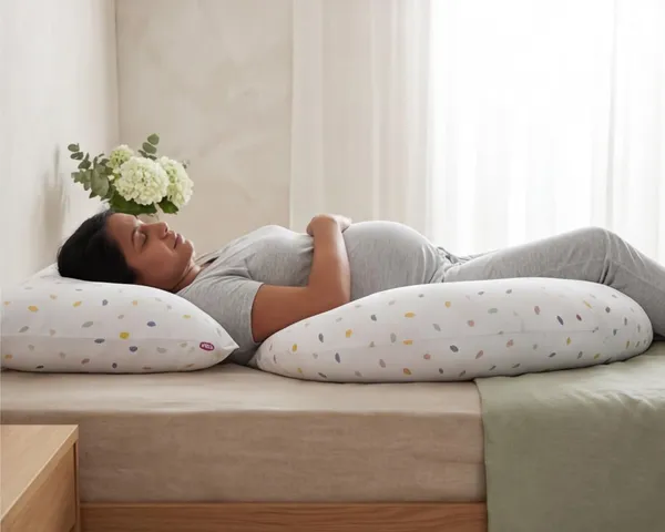 J_Shape_Pregnancy_Pillow_With_Cover_And_Eye_Mask