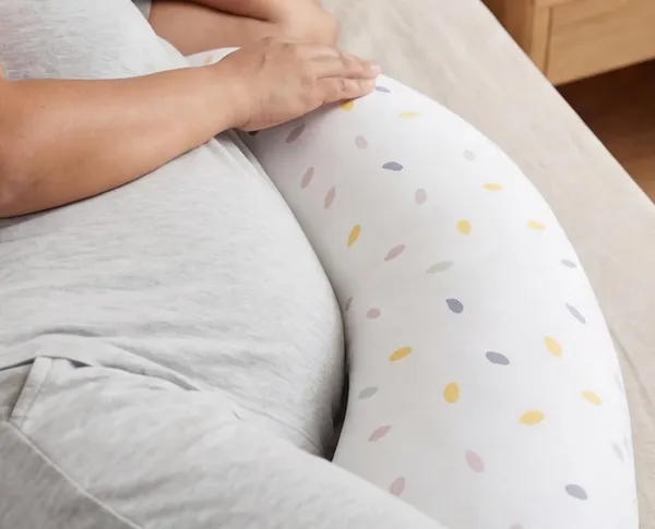 J_Shape_Pregnancy_Pillow_With_Cover_And_Eye_Mask