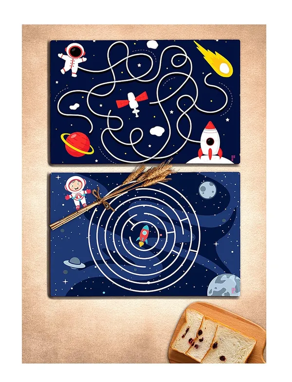 Kids_Maze_Print_Mdf_Wood_Placemat