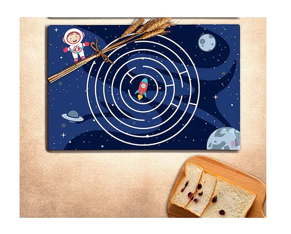 Kids_Maze_Print_Mdf_Wood_Placemat