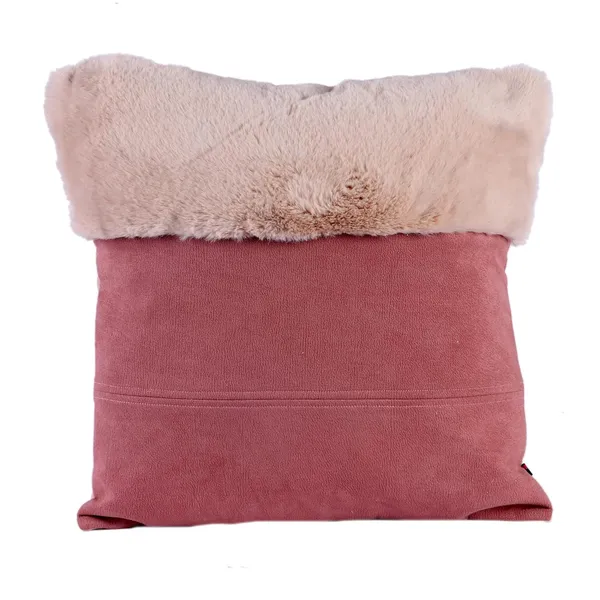 Horse_Design_Satin_Faux_Suede_Fur_Cushion_Cover