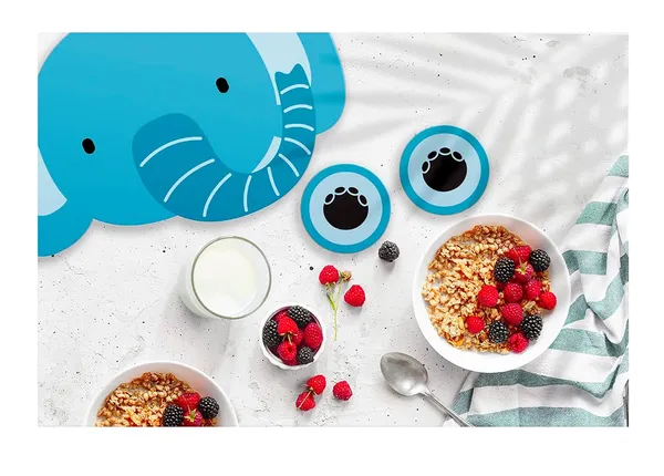 Kids_Dining_Table_Placemat_With_Coasters