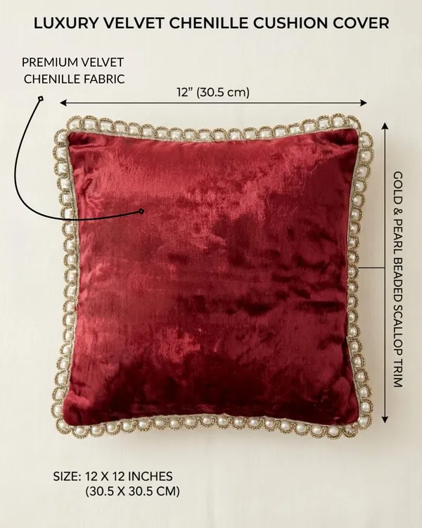 Velvet_Chenille_Cushion_Cover_With_Trim