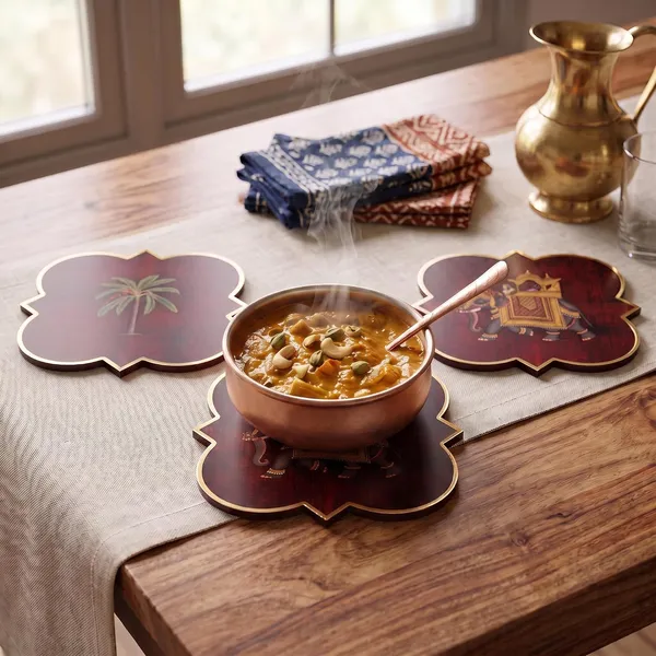 Mdf_Wooden_Trivet_For_Hot_Pots_-_8X8_Inch_(Pack_Of_4)