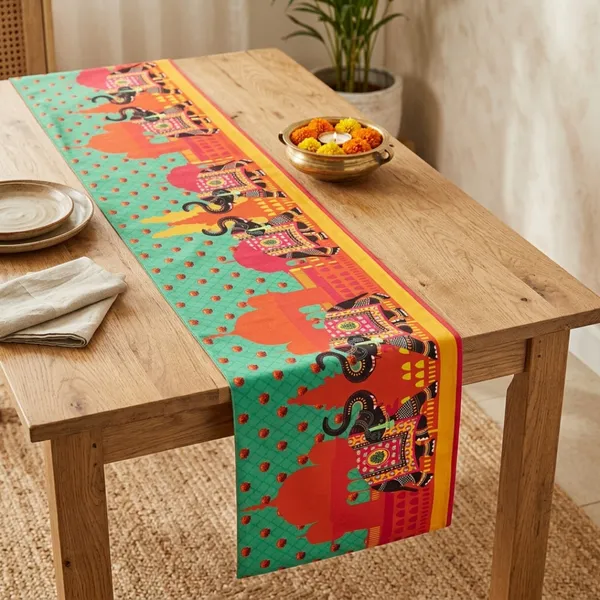 Doma_and_Elephant_Table_runner_12x72_inches_(pack_of_1)