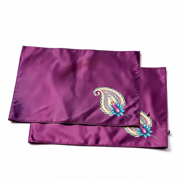 Polyester_Satin_Blend_Paisley_Tablemats_-_12X18_Inch_(Set_Of_6)