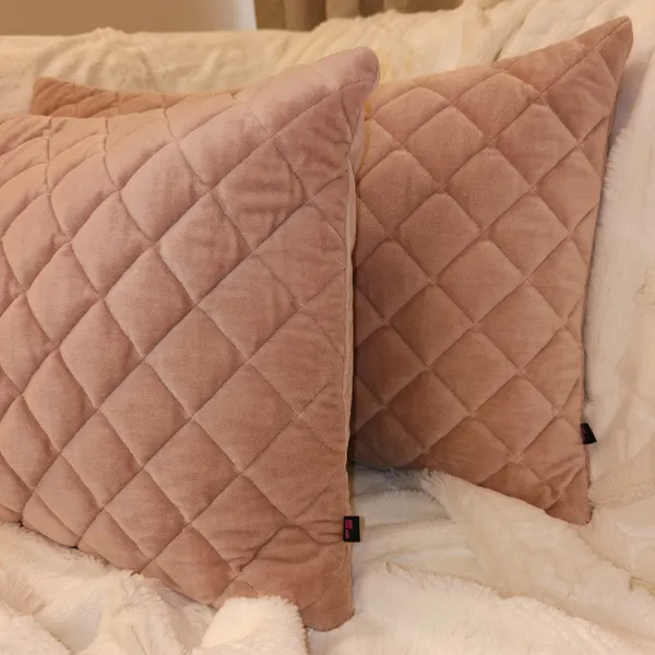 Plush_Cotton_Velvet_Quilted_Cushion_Cover_With_Zipper_-_20X12_Inch_(Pack_Of_2)