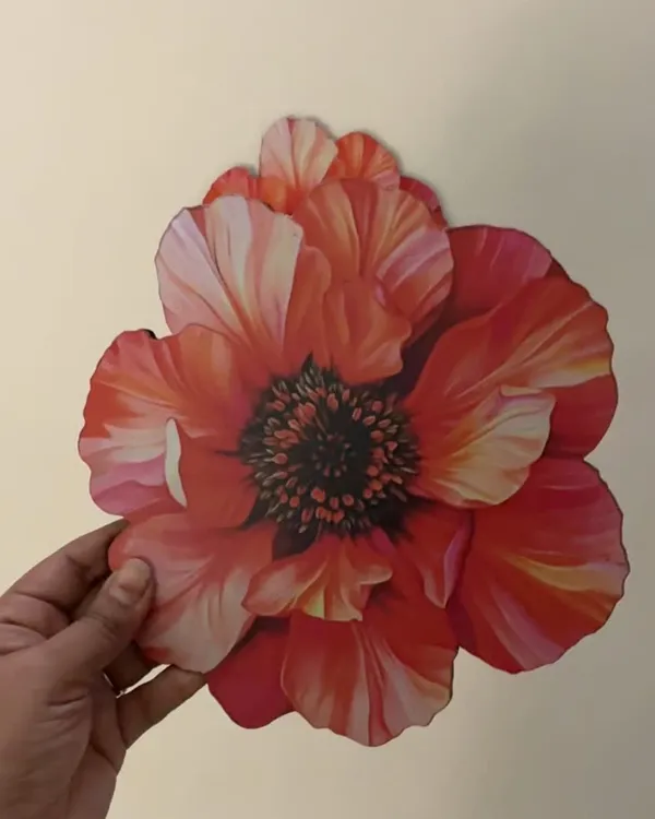 Poppy_Mdf_Wood_Flower_Trivets_With_Rubber_Backing_-_8X8_Inch_(Pack_Of_3)