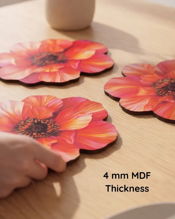 Poppy_Mdf_Wood_Flower_Trivets_With_Rubber_Backing_-_8X8_Inch_(Pack_Of_3)