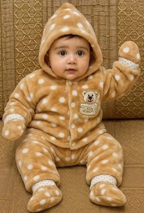 Brown_Plush_Hooded_Baby_Romper_for_Infants