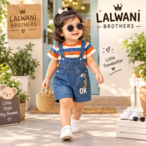 Blue_Denim_Casual_Dungaree_Set_For_Baby