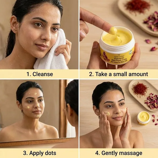 Ajmal_Herbal_Kesar_Bridal_Night_Repair_Cream_For_Glowing_Glass_Skin_Copy