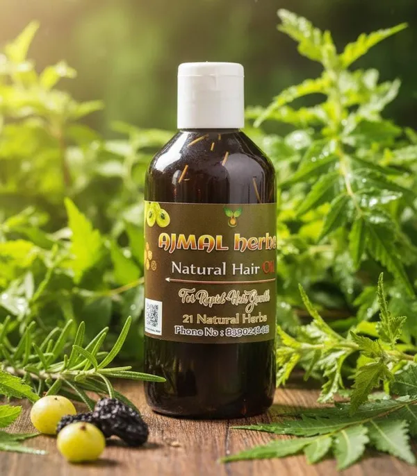 500_Ml_Ajmal_Herbal_21_Herb_Hair_Growth_Oil_Hair_Fall_Control_Strong_Roots