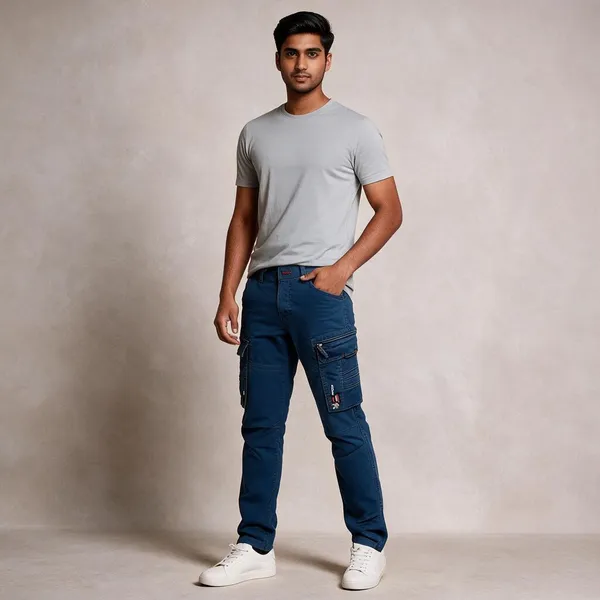Royal_Blue_Cotton_Regular_Fit_Cargo_Pants_For_Men