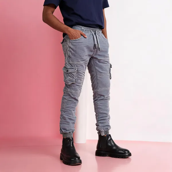 Grey_Cargo_Jogger_Pants_For_Men