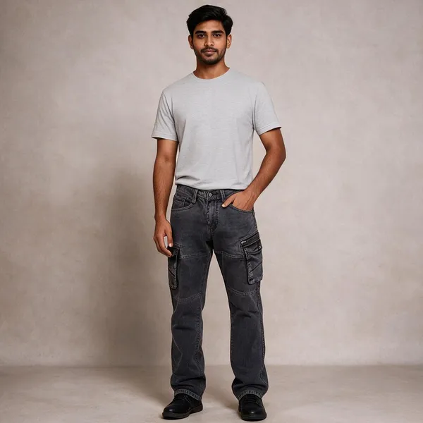 Dark_Grey_Cotton_Regular_Fit_Cargo_Pants_For_Men