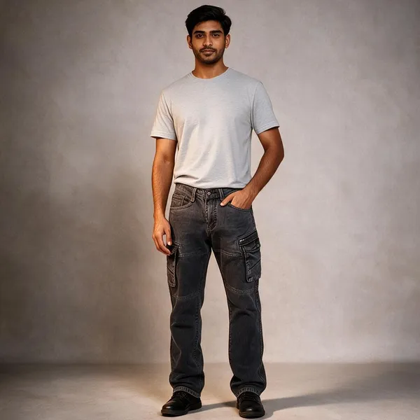 Dark_Grey_Cotton_Regular_Fit_Cargo_Pants_For_Men