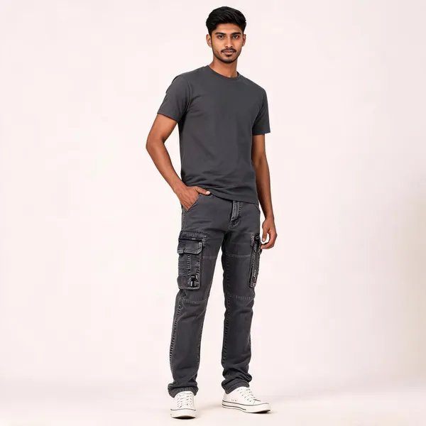 Dark_Grey_Cotton_Regular_Fit_Cargo_Pants_For_Men