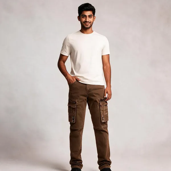 Brown_Cotton_Regular_Fit_Cargo_Pants_For_Men