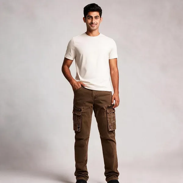 Brown_Cotton_Regular_Fit_Cargo_Pants_For_Men