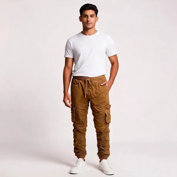 Mustard_Casual_Cargo_Jogger_For_Men_FC