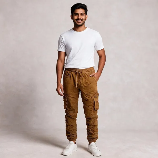 Mustard_Casual_Cargo_Jogger_For_Men_FC