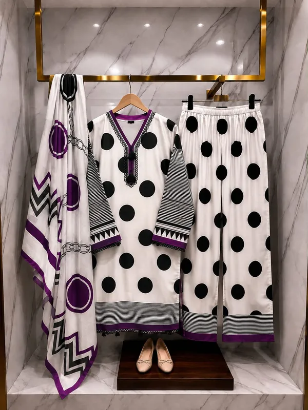 White_Silk_Printed_Straight_Kurta_Set_For_Women