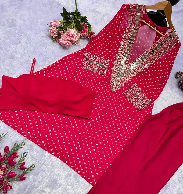 Red_Fox_Georgette_Printed_Straight_Kurta_Set_For_Women
