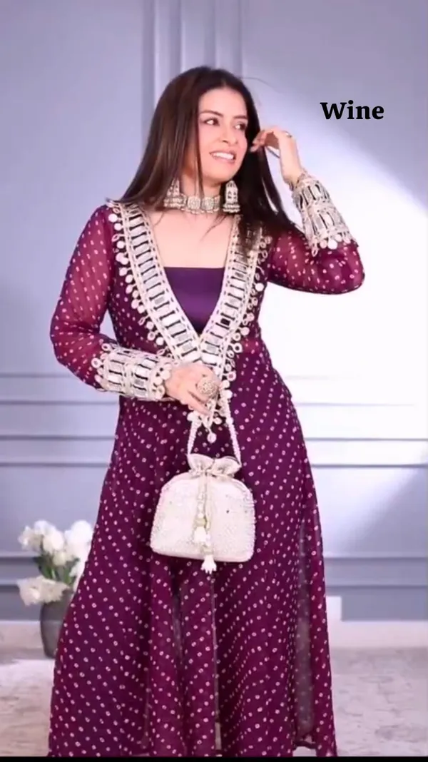 Purple_Georgette_Anarkali_Kurta_Set_For_Women