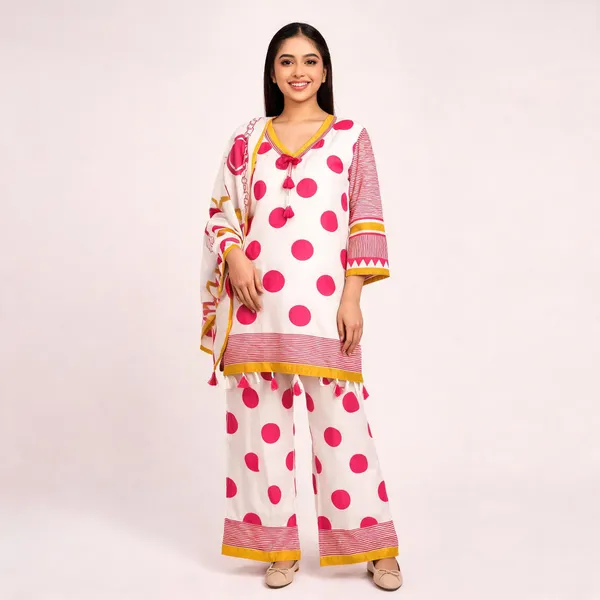 White_Silk_Printed_Straight_Kurta_Set_For_Women