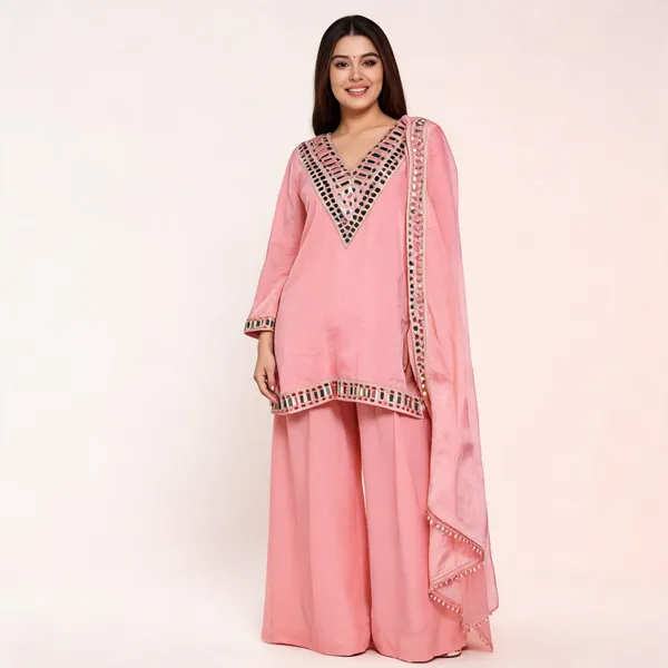 Pink_Silk_Anarkali_Embellished_Suit_Set_For_Women
