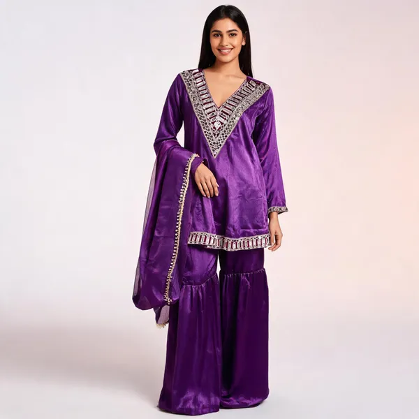 Purple_Silk_Embroidered_Salwar_Suit_Set_For_Women