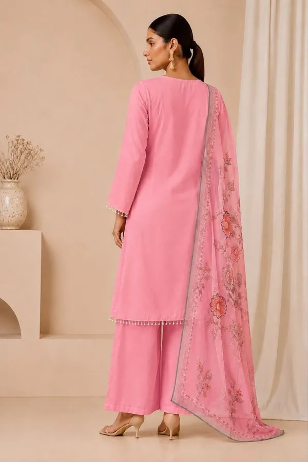 Pink_Silk_Embroidered_Straight_Kurta_Set_For_Women