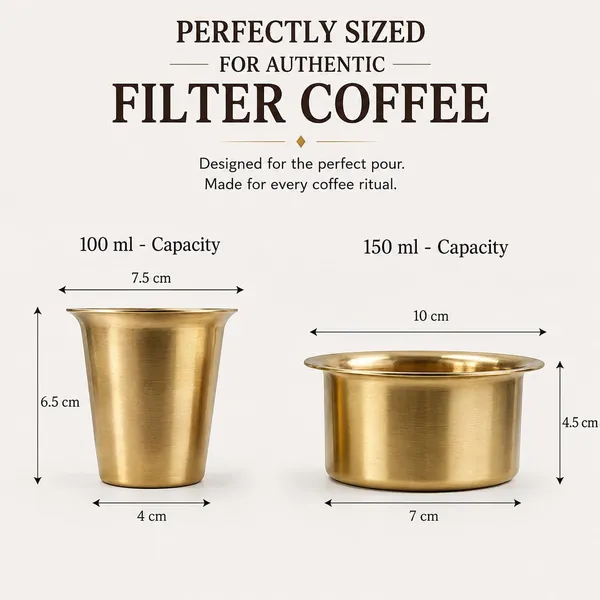Brass_Coffee_Tumbler_With_Saucer_Set