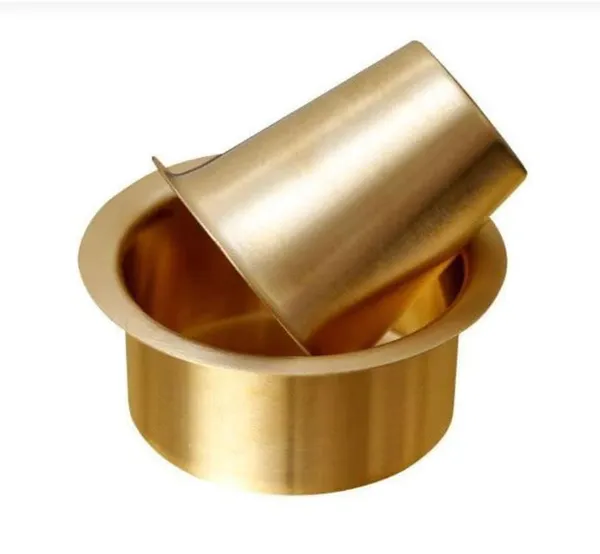 Brass_Coffee_Tumbler_With_Saucer_Set
