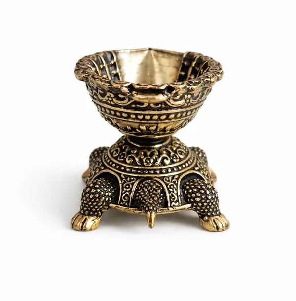 Brass_Turtle_Diya_Oil_Lamp
