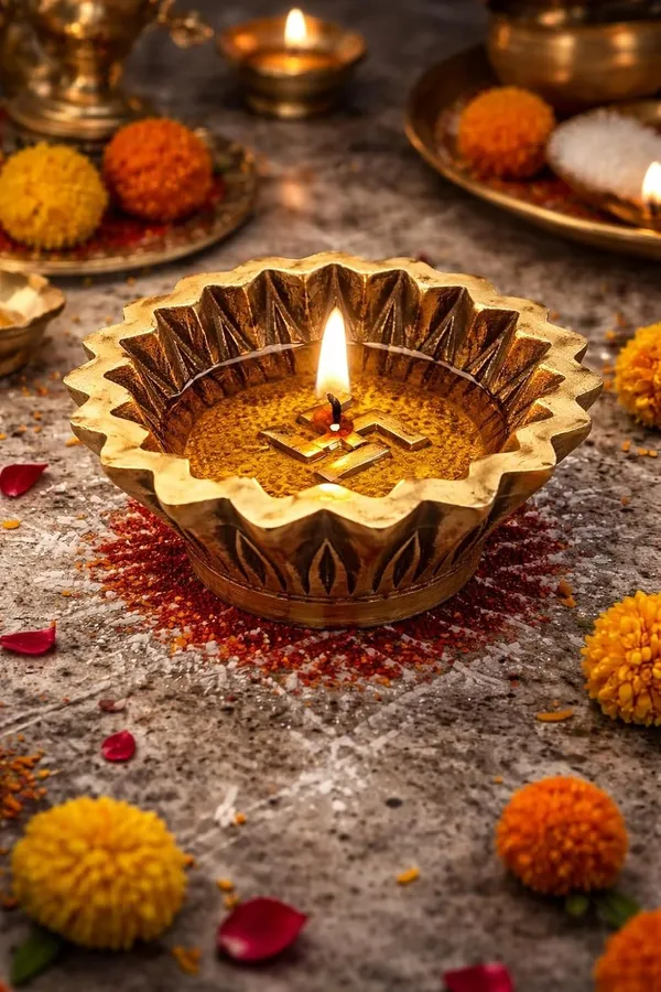 Brass_Swastik_Diya
