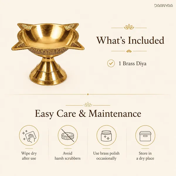 Brass_Chowmukhi_Diya_(Set_of_1)