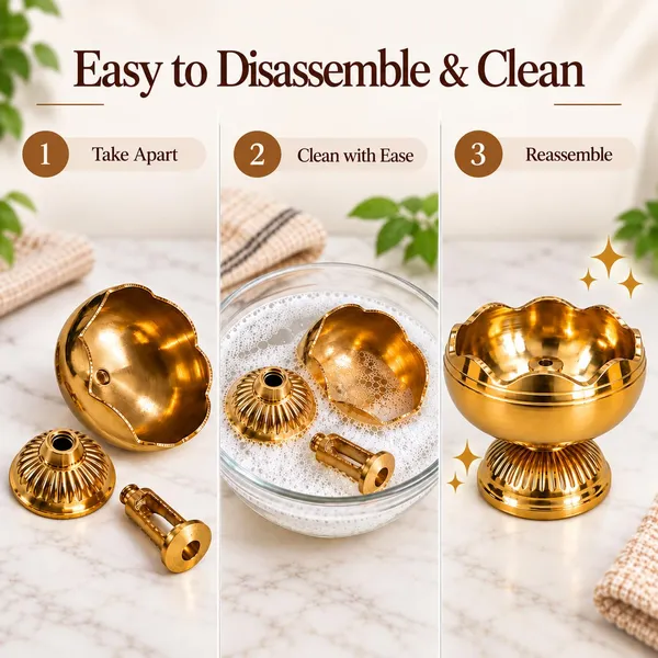 Brass_Lotus_Diya_With_Wick_Holder(Set_of_6)