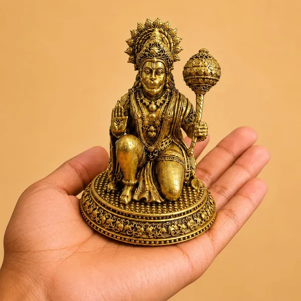 Brass_Sitting_Hanumanji_Idol