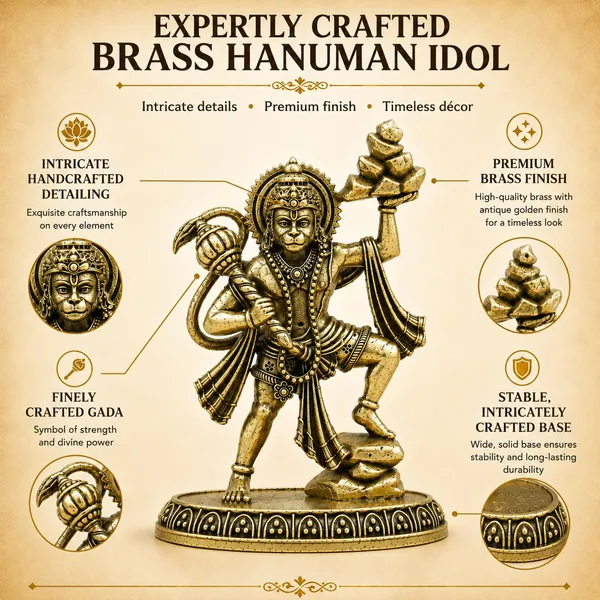 Brass_Hanumanji_with_Sanjeevani_Idol