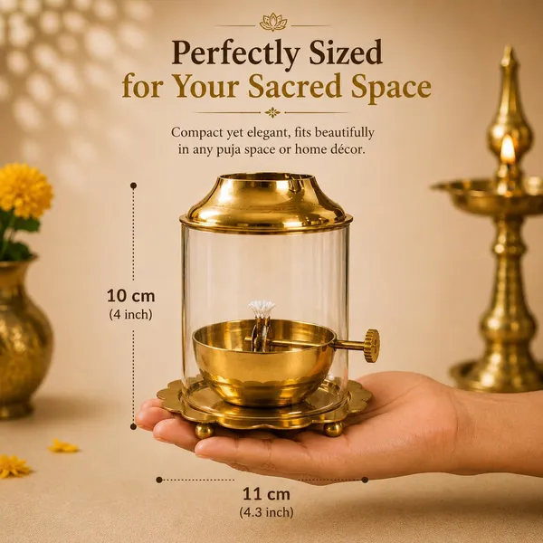 Brass_Oil_Lamp_With_Glass_Cover