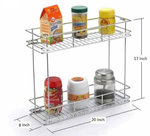 Metal_Chrome_Two_Tier_Kitchen_Cabinet_Organizer_Rack