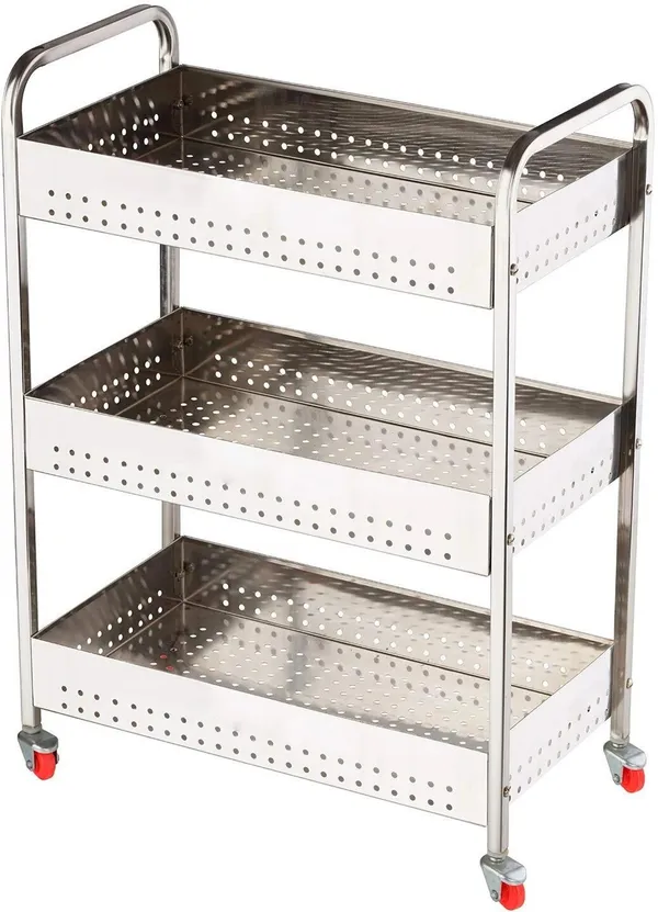 Metal_Modern_3_Tier_Rolling_Kitchen_Storage_Trolley