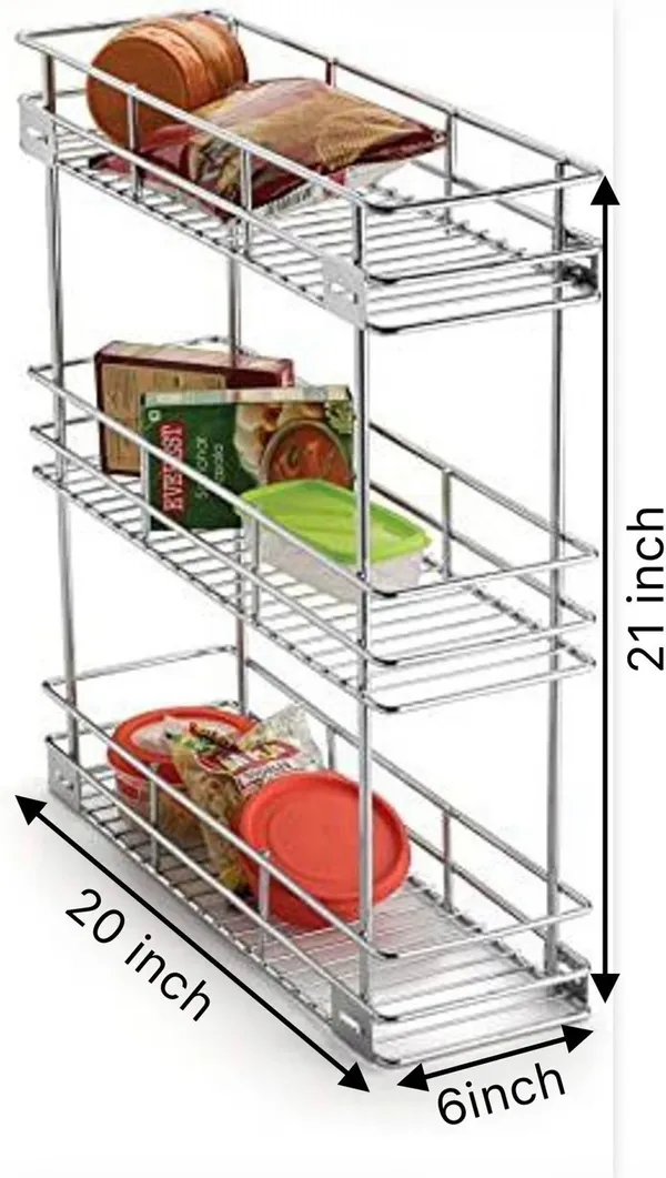 Metal_Wire_3_Tier_Cabinet_Door_Storage_Rack