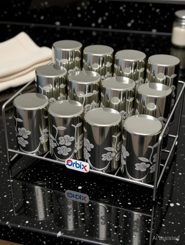Stainless_Steel_Floral_Spice_Container_Set_With_Rack