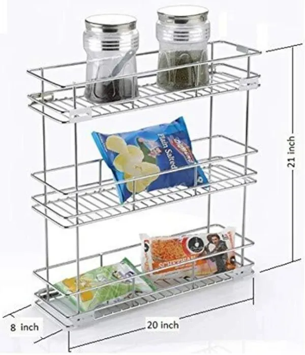 Metal_Chrome_3_Tier_Pull-Out_Kitchen_Cabinet_Storage_Rack