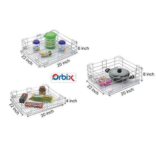 Orbix_kitchen_rack_stainless_steel_set_of_combo(22/20inch)_4"plain/6"plain/8"plain_Metal_Kitchen_Cabinet_(Finish_Color_-_ss,_Pre-assembled)